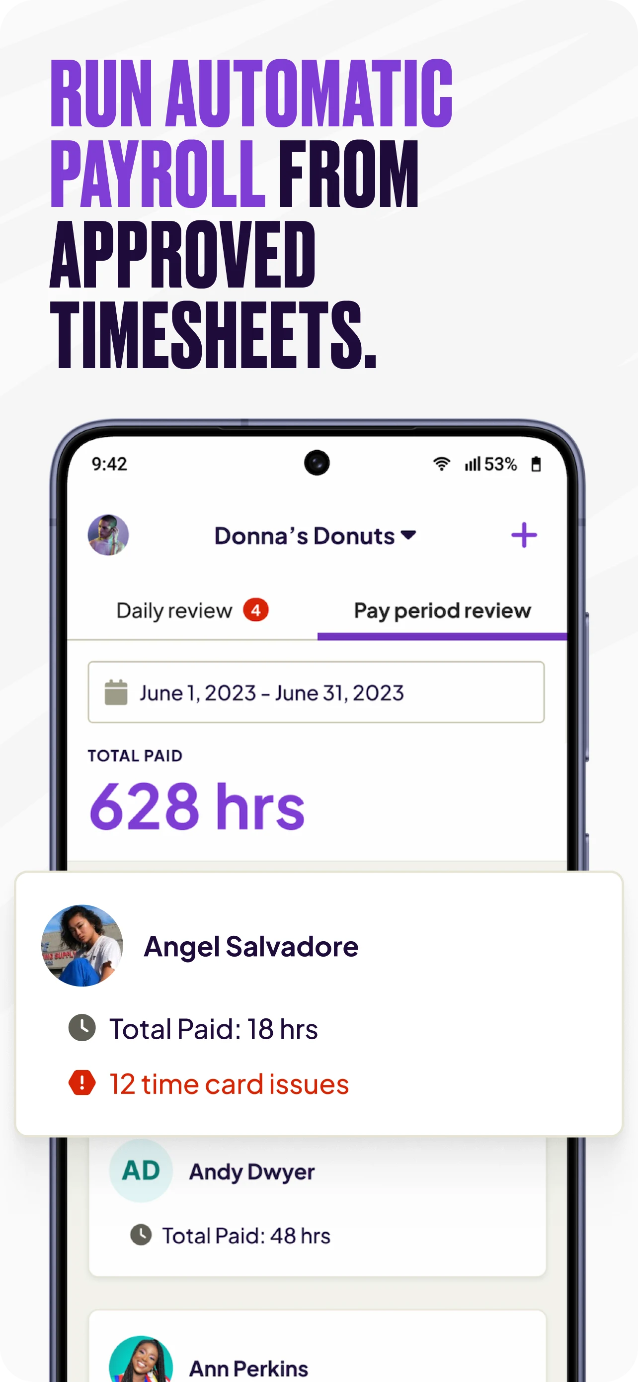 Homebase: Scheduling & Payroll screenshot